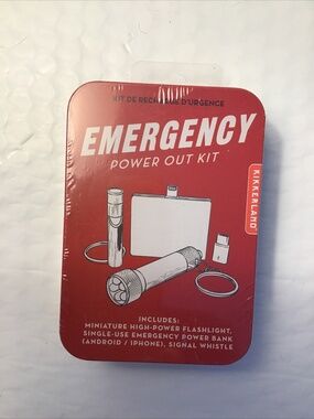 Kikkerland Emergency Power Out Kit